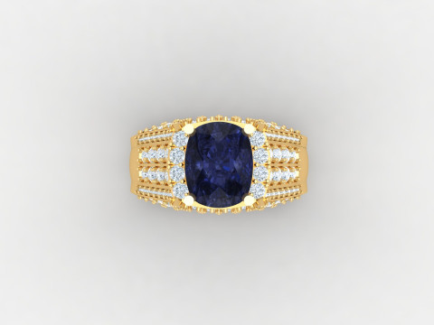 Man Ring Cad File Printing 3D 프린트 모델