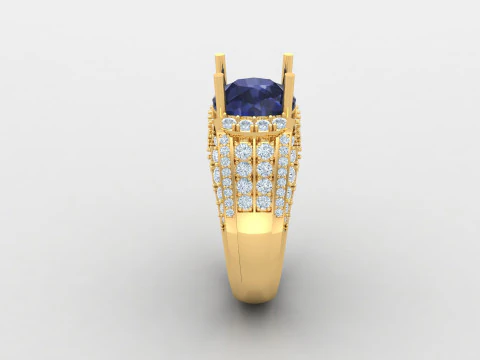 Man Ring Cad File Printing 3D Print Model