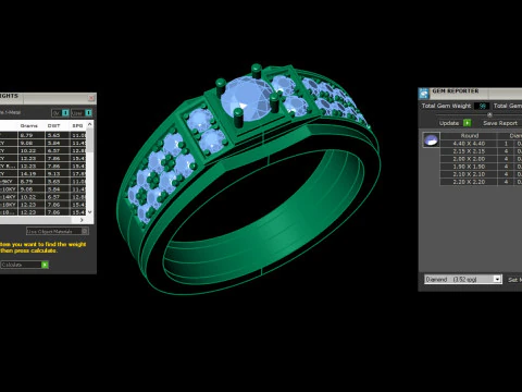 Man Ring Cad File Printing 3D Print Model
