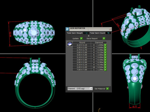 Man Ring Cad File Printing Modelo de impresión 3D