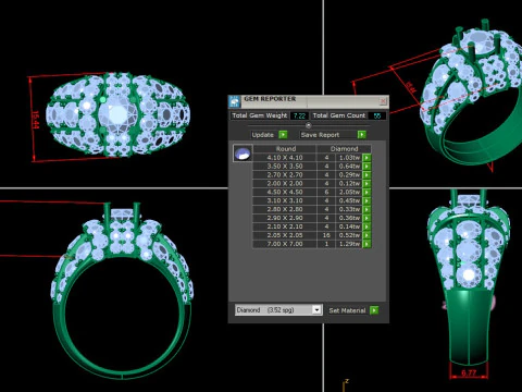 Man Ring Cad File Printing 3D Print Model