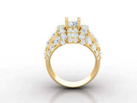 Man Ring Cad File Printing Modelo de impresión 3D