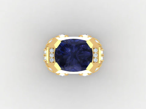 Man Ring Cad File Printing 3D Print Model