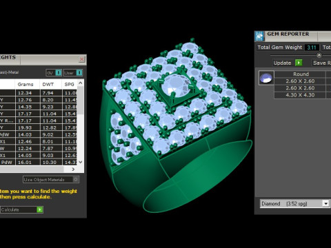 Man Ring Cad File Printing Modello di stampa 3D