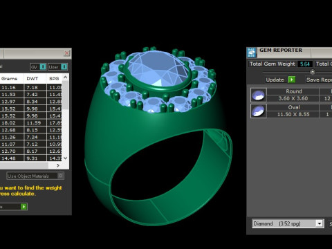 Man Ring Cad File Printing 3D-printmodel