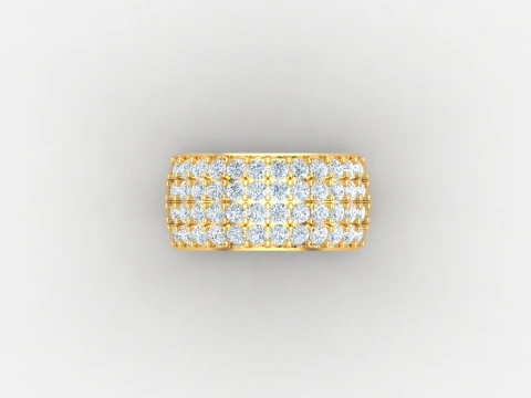 Man Ring Cad File Printing 3D Print Model