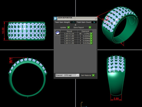 Man Ring Cad File Printing 3D Druckmodell