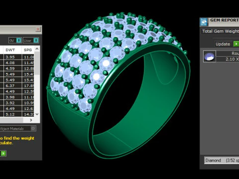 Man Ring Cad File Printing 3D Print Model