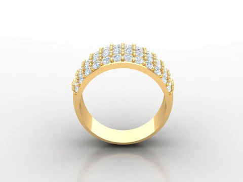 Man Ring Cad File Printing 3D Print Model