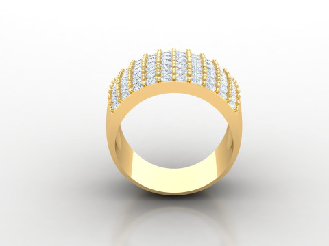 Man Ring Cad File Printing 3D-printmodel