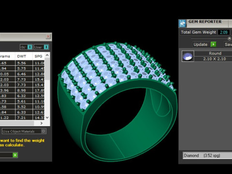 Man Ring Cad File Printing 3D-printmodel