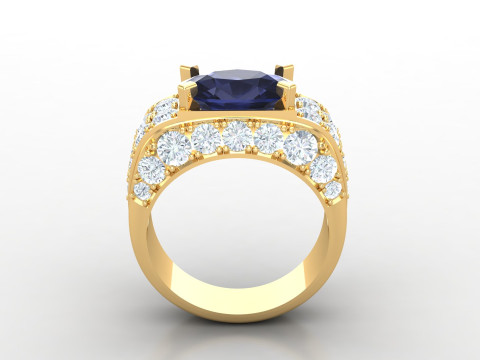 Man Ring Cad File Printing 3D 프린트 모델