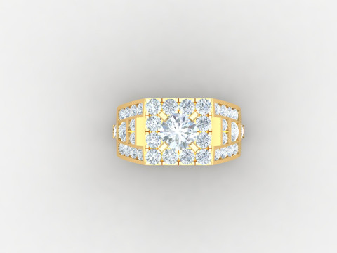 Man Ring Cad File Printing 3D Принт Модель