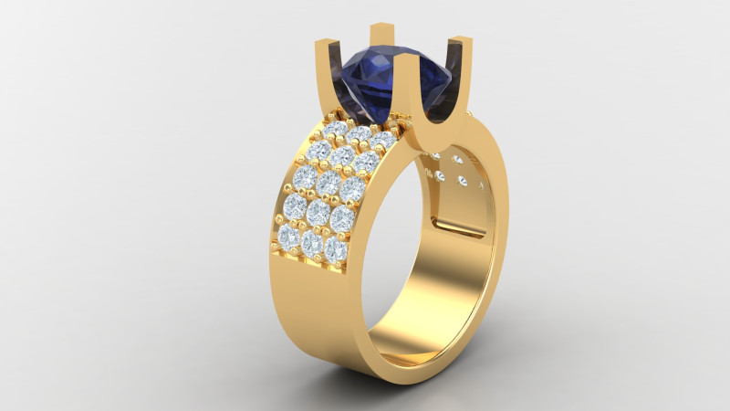 Man Ring Cad File Printing Modèles 3D en vedette .c4d .max .obj .3ds .fbx .stl .blend 