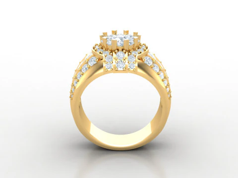 Man Ring Cad File Printing 3D Print Model