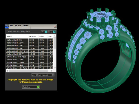 Man Ring Cad File Printing 3Dプリントモデル