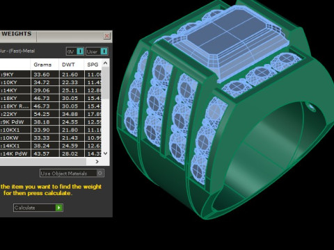 Man Ring Cad File Printing 3D 프린트 모델