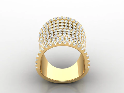 Man Ring Cad File Printing 3D Print Model