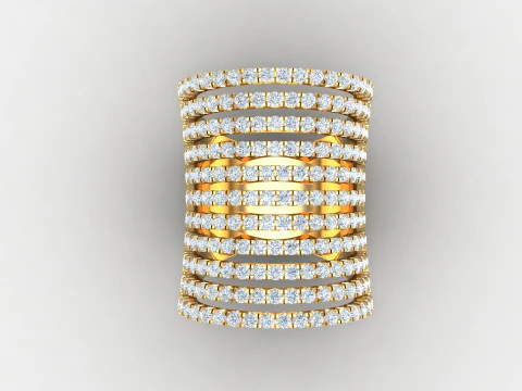 Man Ring Cad File Printing 3D Print Model