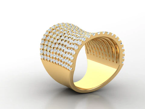 Man Ring Cad File Printing 3D Print Model