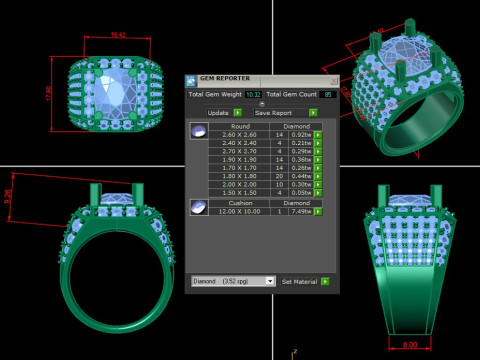 Man Ring Cad File Printing 3D Print Model