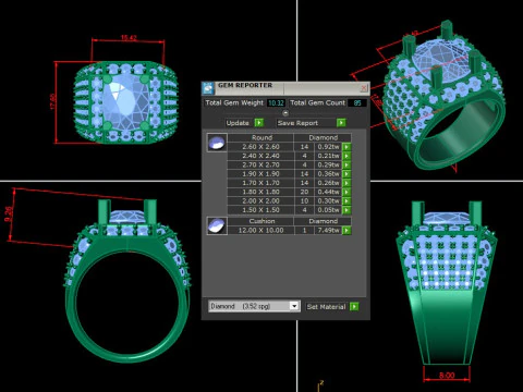 Man Ring Cad File Printing 3D Print Model