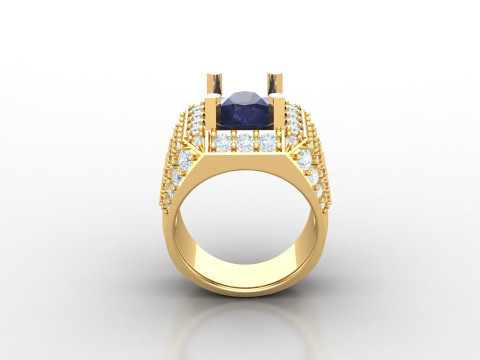 Man Ring Cad File Printing 3D Print Model