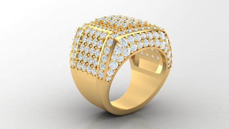 Man Ring Cad File Printing Modèles 3D en vedette .c4d .max .obj .3ds .fbx .stl .blend 