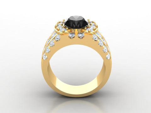 Man Ring Cad File Printing 3D 打印模型