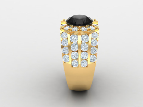 Man Ring Cad File Printing 3D 打印模型
