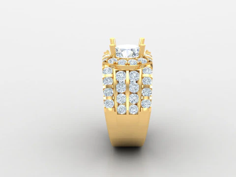 Man Ring Cad File Printing 3D Print Model