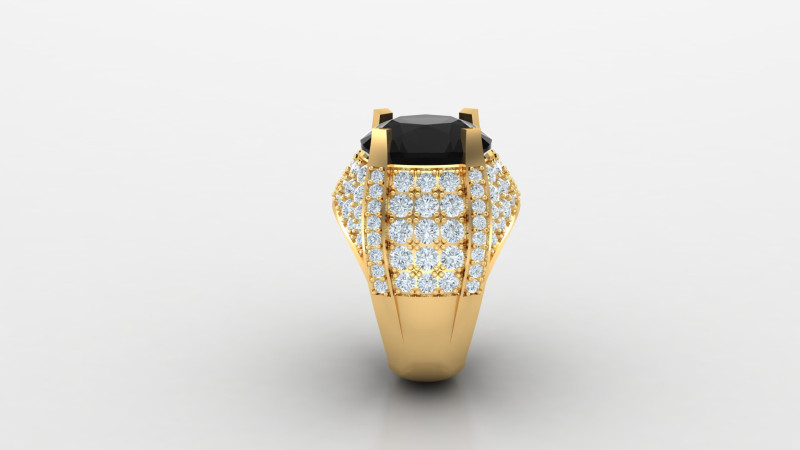 Man Ring Cad File Printing Model Cetak 3D .c4d .max .obj .3ds .fbx .stl .blend 