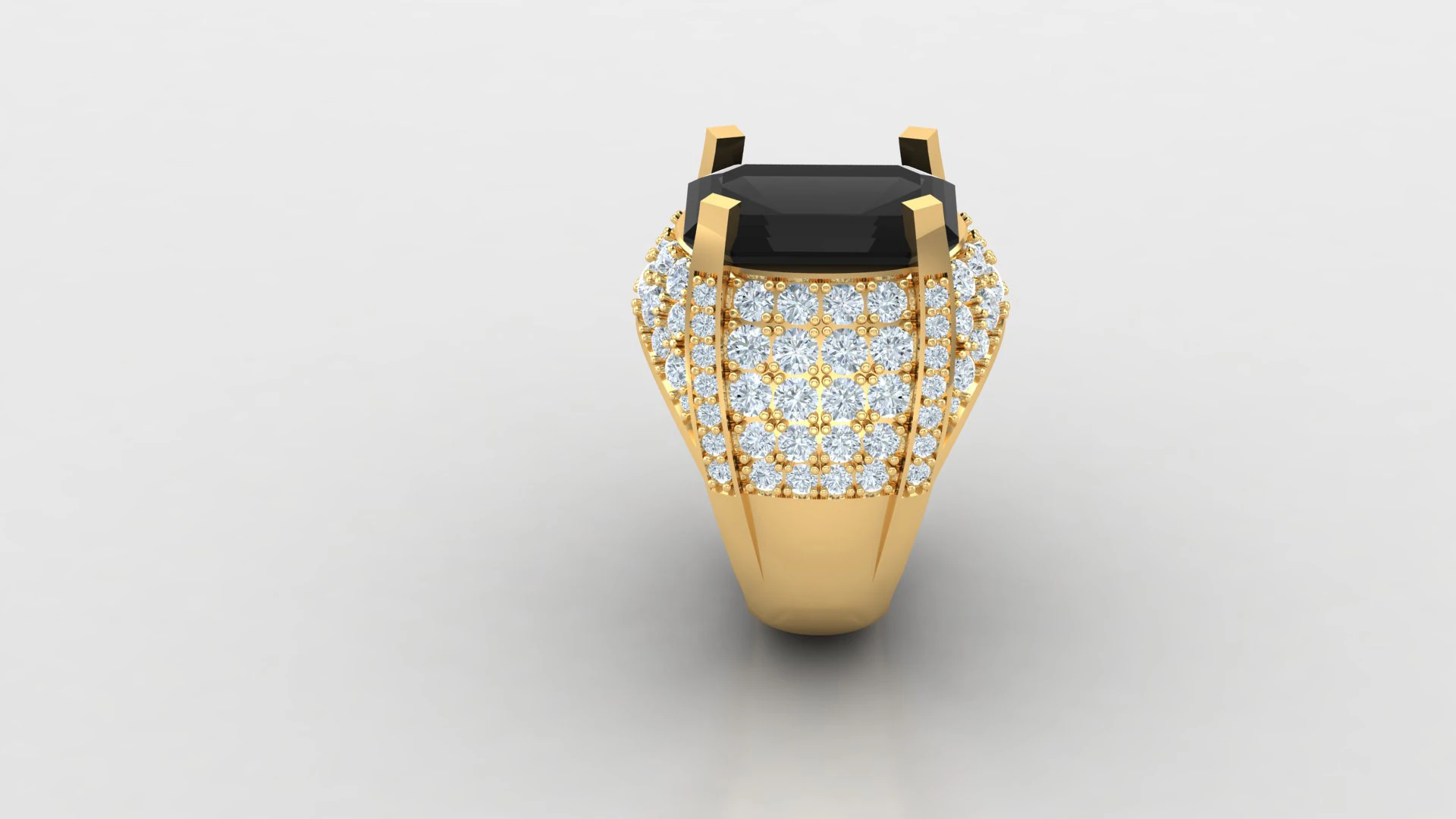 Man Ring Cad File Printing 3D Print Model .c4d .max .obj .3ds .fbx .stl .blend