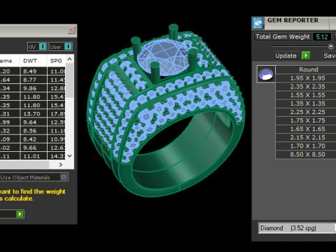 Man Ring Cad File Printing 3D Print Model