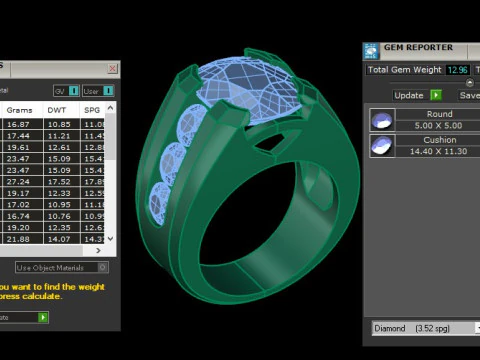 Man Ring Cad File Printing 3D Print Model