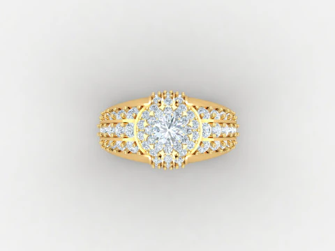 Man Ring Cad File Printing 3D Print Model