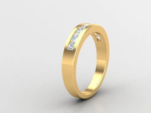 Man Ring Cad File Printing 3D Print Model