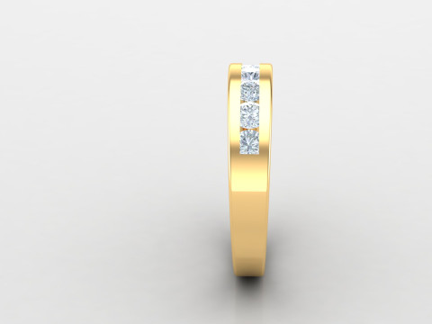 Man Ring Cad File Printing Modello di stampa 3D