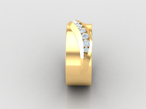 Man Ring Cad File Printing 3D Print Model