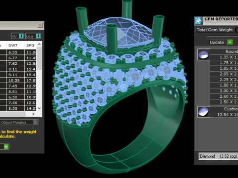 Man Ring Cad File Printing Model Cetak 3D