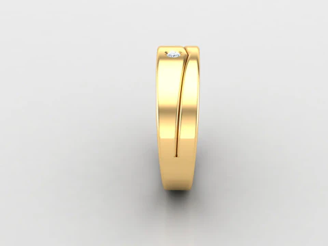 Man Ring Cad File Printing 3D Print Model
