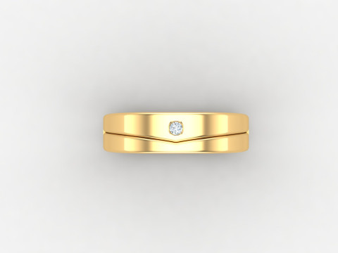 Man Ring Cad File Printing 3Dプリントモデル