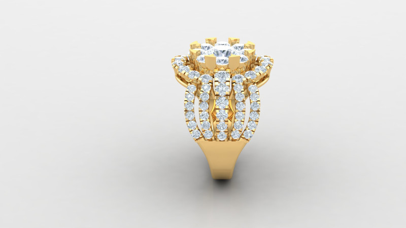 Man Ring Cad File Printing Modello di stampa 3D .c4d .max .obj .3ds .fbx .stl .blend