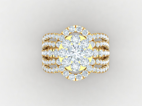 Man Ring Cad File Printing 3D Принт Модель