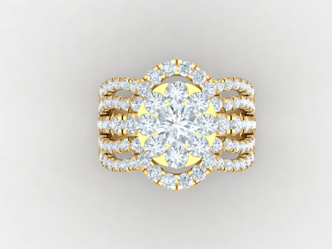 Man Ring Cad File Printing 3D Print Model