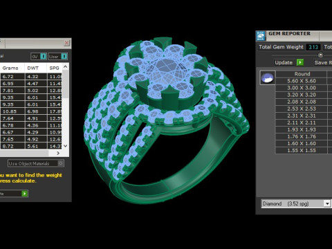Man Ring Cad File Printing 3D Принт Модель