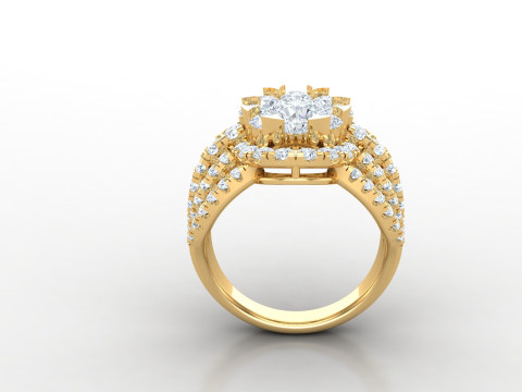 Man Ring Cad File Printing 3D Принт Модель