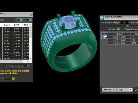 Man Ring Cad File Printing 3D-printmodel