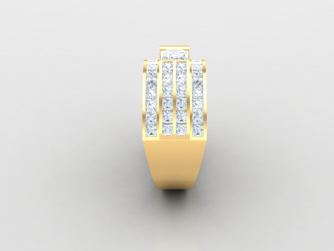 Man Ring Cad File Printing 3D 打印模型
