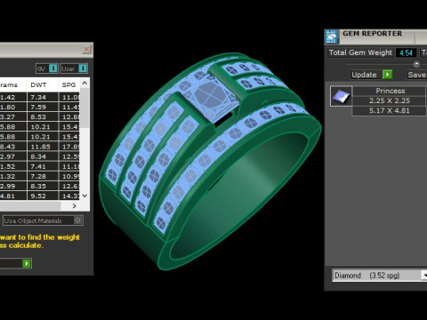Man Ring Cad File Printing 3D 打印模型